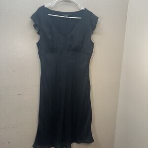 Vtg FLP Polka Dot Babydoll Empire Waist Slip Dress Y2K Coquette Midi SZ 16 Party